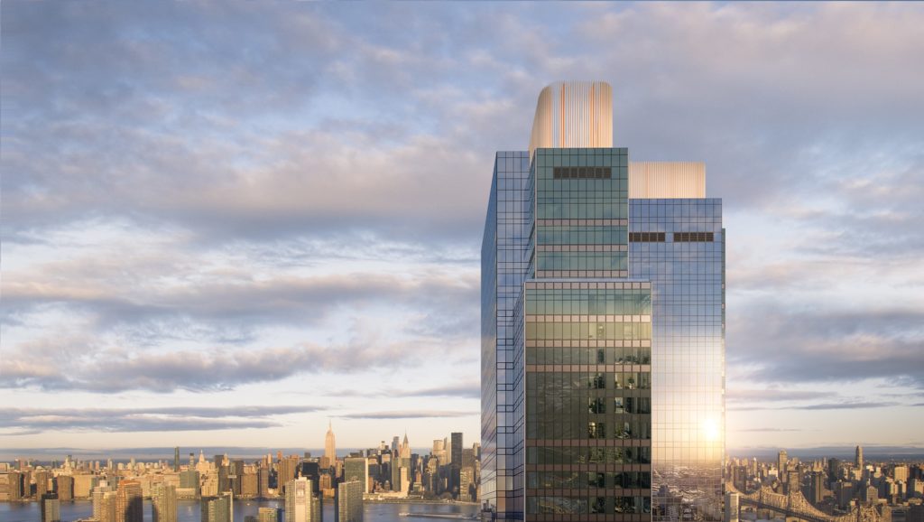 Skyline Tower building exterior and view