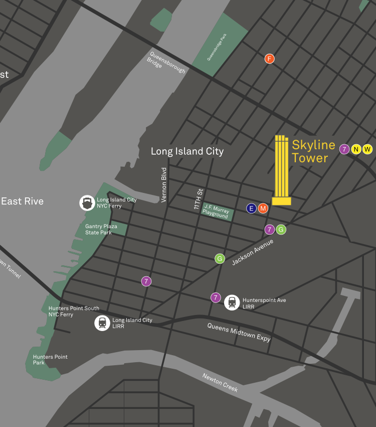 Long Island City Map